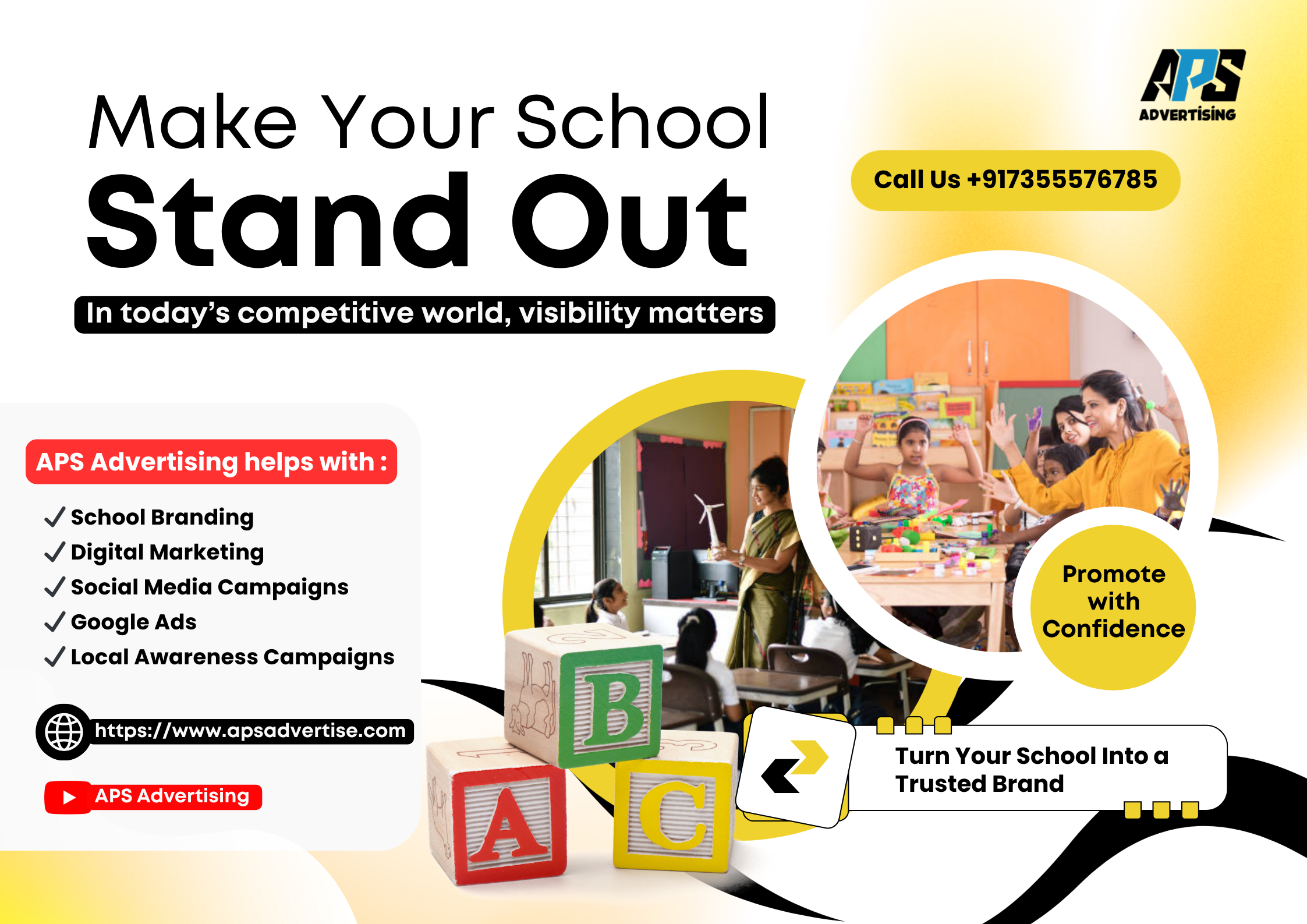 APS School Advertisement